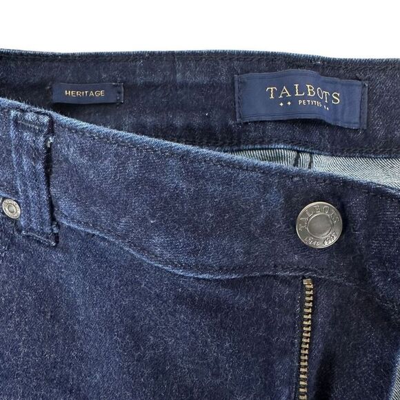 Talbots Heritage Straight Leg Jeans size 16 Petite - Picture 7 of 9
